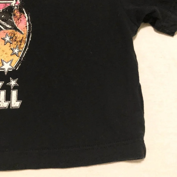 Kiss Band Tee Crop Top Womens Size Small Let me Go  Rock N Roll - Picture 8 of 15